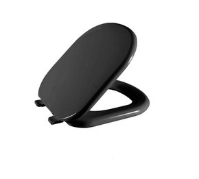 Assento Sanitário Almofadado Sabatini Preto Astra