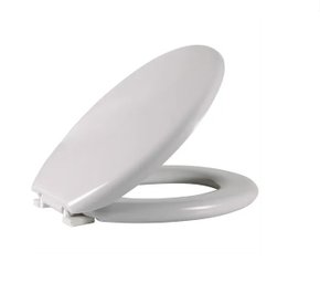 Assento Sanitário Almofadado TPK Cinza Claro Astra