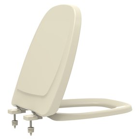 Assento Sanitário PP Softclose Montecarlo Creme Tupan