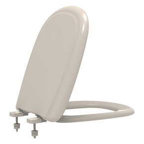 Assento Sanitário PP Softclose Sabatini Areia Tupan