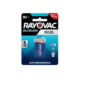 Bateria Alcalina 9v Rayovac