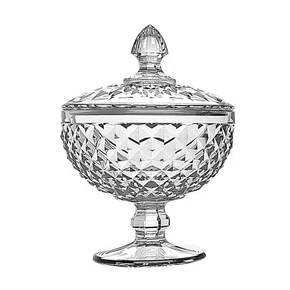 BOMBONIER/ POTICHE VIDRO CLASSICA 380ML 30843