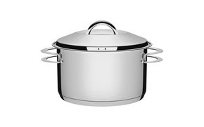 Caçarola Solar Funda em Aço Inox Fundo Triplo Tramontina 20cm 62504/200