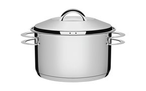 Caçarola Solar Funda em Aço Inox Fundo Triplo Tramontina 24cm 62504/240