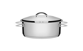 Caçarola Solar Rasa em Aço Inox Fundo Triplo Tramontina 20cm 62503/200