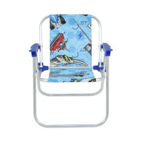 Cadeira Infantil em Alumínio Hot Wheels Azul Bel 25202