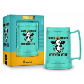 Caneca Gel 300ml - Nunca Fiz Amigos