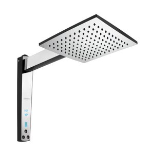 Chuveiro Acqua Century Digital Preto e Cromado Lorenzetti 7500W