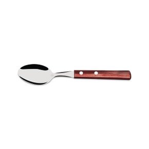 Colher de Mesa Lâmina Aço Inox e Cabo de Madeira Polywood Tramontina 21103470