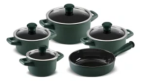 Conjunto De Panelas Cerâmica Duo Smart 5 peças Matte - Ceraflame