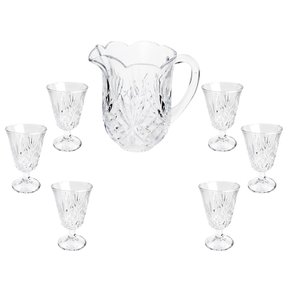 Conjunto Jarra e Taças Dublin 7218 7 peças