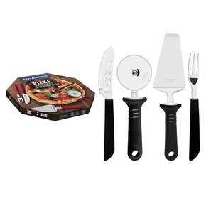 Conjunto Pizza 14 Peças Preto Tramontina 25099/022