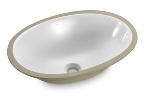 Cuba de Embutir Oval Branco Icasa IL65