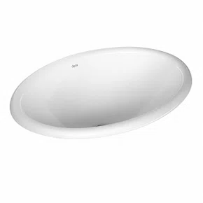 Cuba de Sobrepor Oval 44cm Branca Deca L.65.17