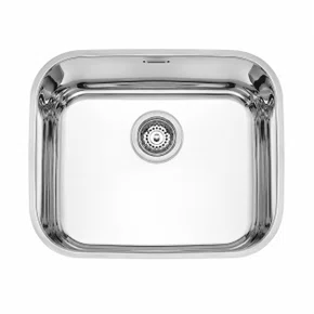 Cuba Inox de Embutir 48x34 Lavinia Com ladrão + Válvula Tramontina