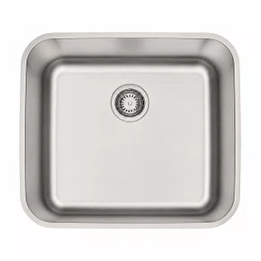 Cuba Inox de Embutir 50x40 Dora Escovada + Válvula Tramontina