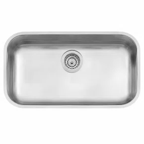 Cuba Inox de Embutir 54x34 Lávinia + Válvula Tramontina