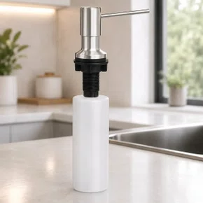 Dosador de Sabão Tramontina Inox 500ml com Recipiente Plástico 94517/004