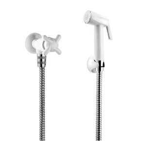 Ducha Higiênica Branca e Cromada Lorenzetti 1984 F34