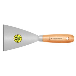 Espátula em Aço Carbono com Cabo de Madeira Tramontina 10cm 77394105