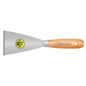 Espátula em Aço Carbono com Cabo de Madeira Tramontina 8cm 77394085