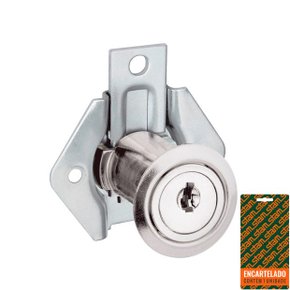 Fechadura 302 Externa Niquelado CCSD Encartelado Stam 13477