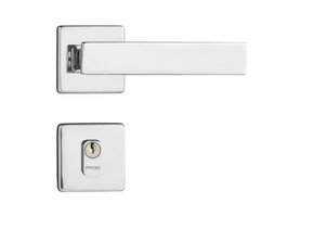 Fechadura Externa Quadra Cromada Pado 701/40PE