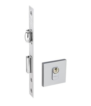 Fechadura Externa Rolete Cromada Pado 458/45RE