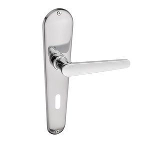 Fechadura Interna Francesa Cromada Pado 721