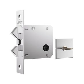 Fechadura 1006s WC Fano Roseta Quadrada 1 Inox Stam 41341