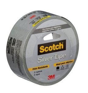 Fita Adesiva Silver Tape 3M 45mm x 25m