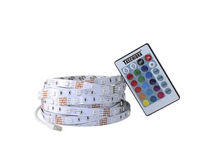 Fita Led com Fonte Autovolt Taschibra 30 Leds 4,8W 5 metros