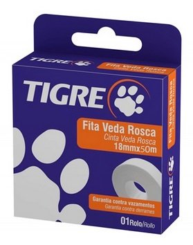 Fita Veda Rosca 50 Metros Tigre