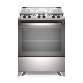 Fogão á Gás Efficient Mesa Inox 5 Queimadores Electrolux FE5IC