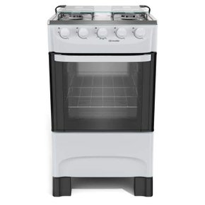 Fogão a Gás Moderatto Branco 4 Queimadores Mueller