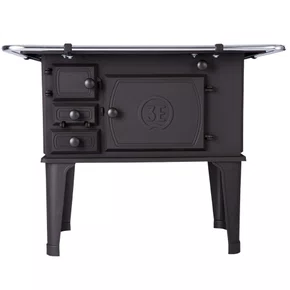 Fogão a Lenha 3E Ferro Fundido N.1 Lado Direito