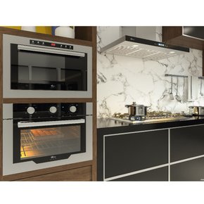 Forno Elétrico de Embutir Infinity Inox Fischer 50 litros