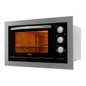 Forno Elétrico New Fit Line Embutir 48L Inox - 34493 Fischer