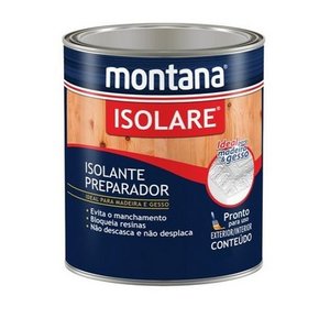 Fundo Preparador Gesso e Madeira Isolante Isolare Montana 900 ml