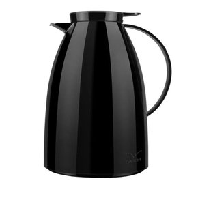 Garrafa Térmica Bule Viena com Gatilho Preto Invicta 1 Litro