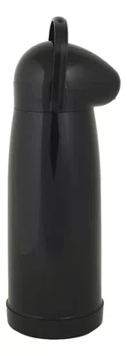 Garrafa Térmica De Pressão Nobile 1,9 Litros Preta