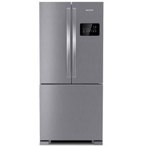 Geladeira Frost Free Inox French Door Brastemp A+++ 554 litros BRO85AK