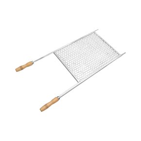 Grelha Moeda Aço Inox Papaléguas 50x50