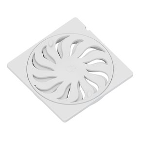 Grelha Quadrada Branca Abre E Fecha 150 mm Tigre