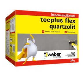 Impermeabilizante Tecplus Flex Quartzolit 18kg