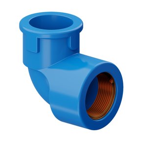 Joelho Redução 90 ° Soldável Com Rosca Latão 25 X 1/2" Tigre