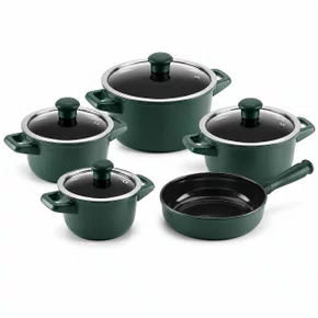 Jogo de Panelas de Cerâmica 5 Peças Duo Smart Matte Ceraflame