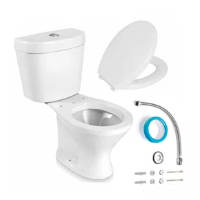 Kit Bacia com Caixa Acoplada Infantil CBINF00 Icasa