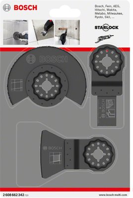Kit para Multicortadora Bosch 3 Peças 2608662342