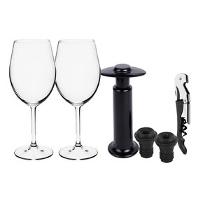 Kit para Vinho Preto Bohemia Authentic 6pçs 58571